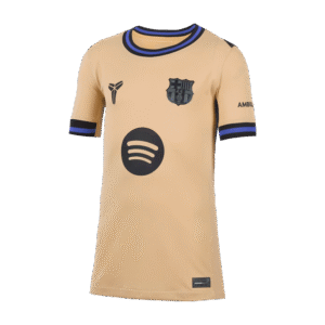 Camisa version fan visitante del barcelona 25 26, mamba edition