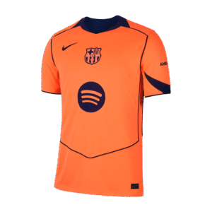 Camisa version fan del barcelona, tercera equipacion