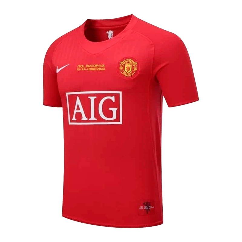 Manchester united retro 2007 - 2008 final moscu