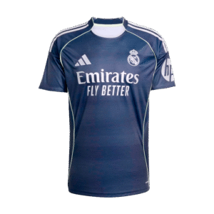 Camiseta del real madrid, segunda equipacion version fan 25 26